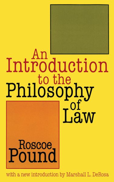 Produktbild: An Introduction to the Philosophy of Law