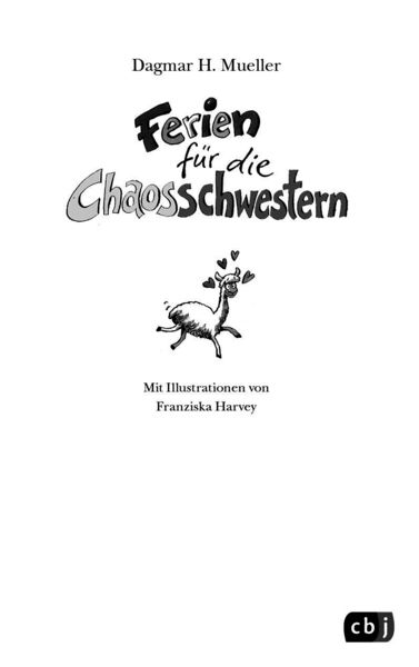 Produktbild: Ferien f&uuml;r die Chaosschwestern