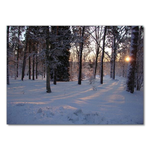 Produktbild: Lais Puzzle Sonnenaufgang Winter 500 Teile