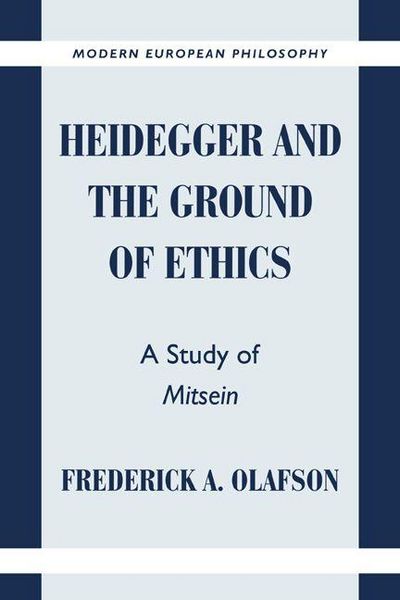 Produktbild: Heidegger and the Ground of Ethics