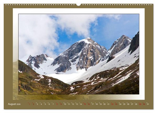 Produktbild: Das vergessene Tal. Schnalstal - Val Senales (Wandkalender 2026 DIN A2 quer), CALVENDO Monatskalender