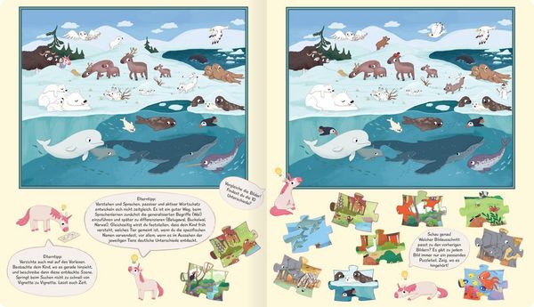 Produktbild: Mein lustiges Mitmach-Wimmelbuch: Tierfamilien