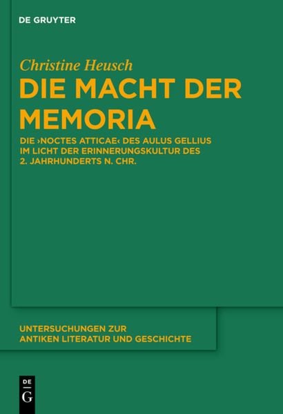 Produktbild: Die Macht der memoria