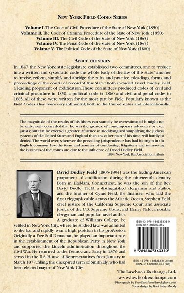 Produktbild: The Civil Code of the State of New York