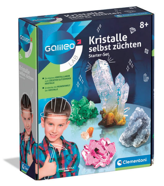 Kristalle selbst züchten, Starter-Set (Experimentierkasten)