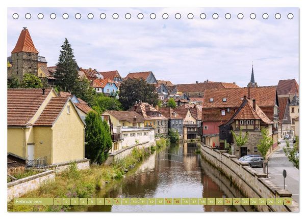 Produktbild: Faszination Oberfranken (Tischkalender 2026 DIN A5 quer), CALVENDO Monatskalender