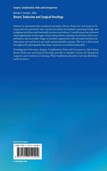 Produktbild: Breast, Endocrine and Surgical Oncology