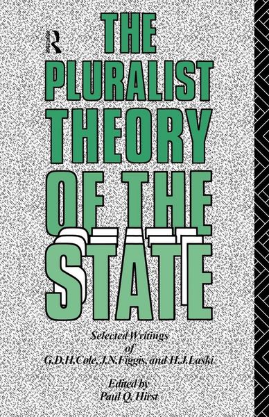 Produktbild: The Pluralist Theory of the State