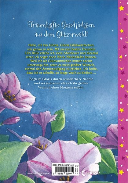 Produktbild: Gloria Gl&uuml;hw&uuml;rmchen (Band 3) - Zauberhafte Glitzern&auml;chte