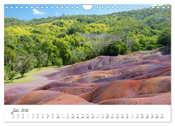 Produktbild: Mauritius - Momente einer Insel (Wandkalender 2026 DIN A4 quer), CALVENDO Monatskalender