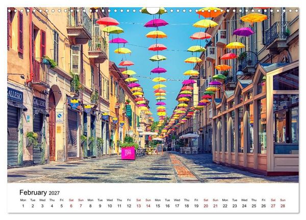 Produktbild: Dazzling Italy (Wall Calendar 2027 DIN A3 landscape), CALVENDO 12 Month Wall Calendar