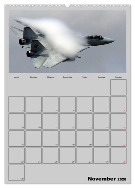Produktbild: Milit&auml;r. U.S. Kampfflugzeuge (Wandkalender 2026 DIN A2 hoch), CALVENDO Monatskalender