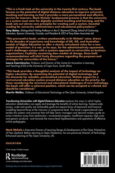 Produktbild: Transforming Universities with Digital Distance Education
