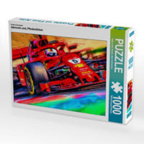 CALVENDO Puzzle Ein Motiv aus dem Kalender Adrenalin und_Pferdestärken | 1000 Teile Lege-Größe 64x48cm Foto-Puzzle für glückliche Stunden