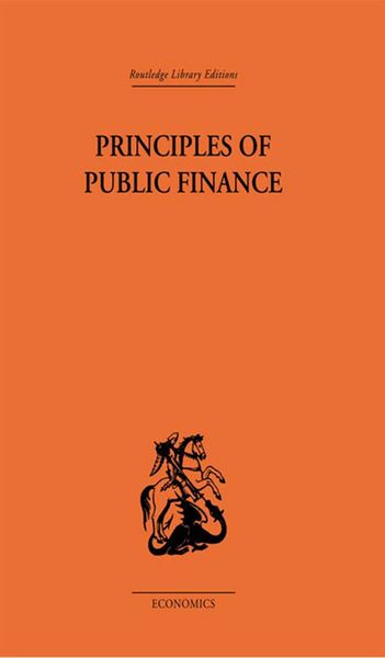 Produktbild: Principles of Public Finance