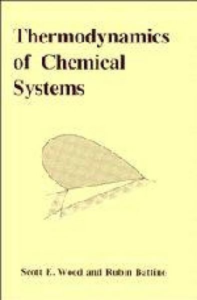 Produktbild: Thermodynamics of Chemical Systems
