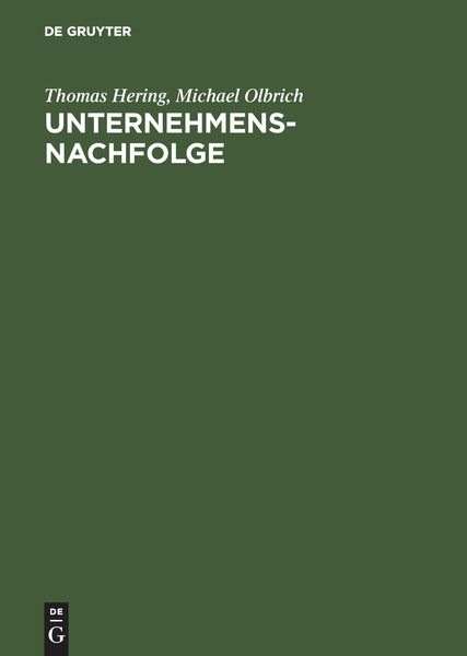 Produktbild: Unternehmensnachfolge
