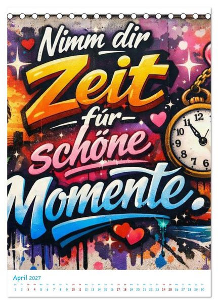 Produktbild: BACKROUND (Tischkalender 2027 DIN A5 hoch), CALVENDO Monatskalender