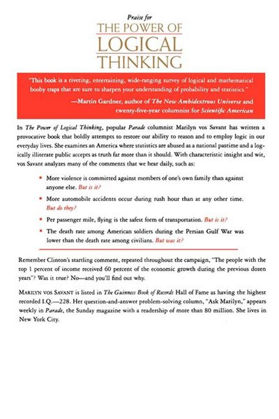 Produktbild: The Power of Logical Thinking