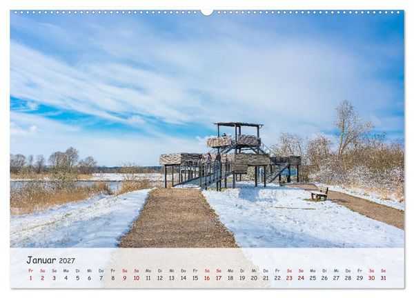 Produktbild: Naturparadies Altm&uuml;hlsee (Wandkalender 2027 DIN A2 quer), CALVENDO Monatskalender