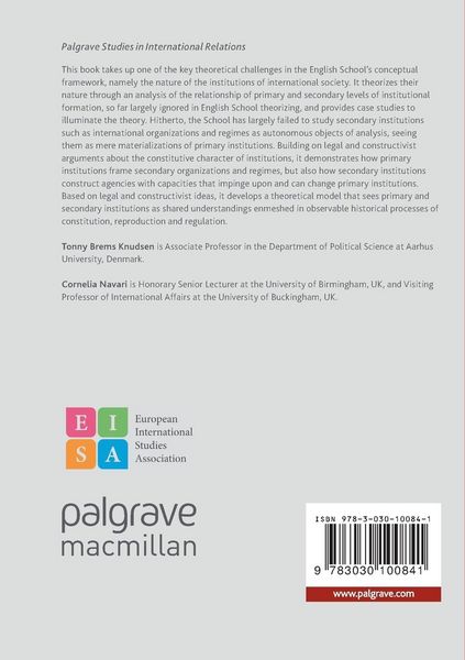 Produktbild: International Organization in the Anarchical Society