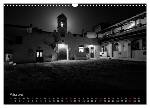 Produktbild: Das Licht in Schwarz und Wei&szlig; (Wandkalender 2026 DIN A3 quer), CALVENDO Monatskalender