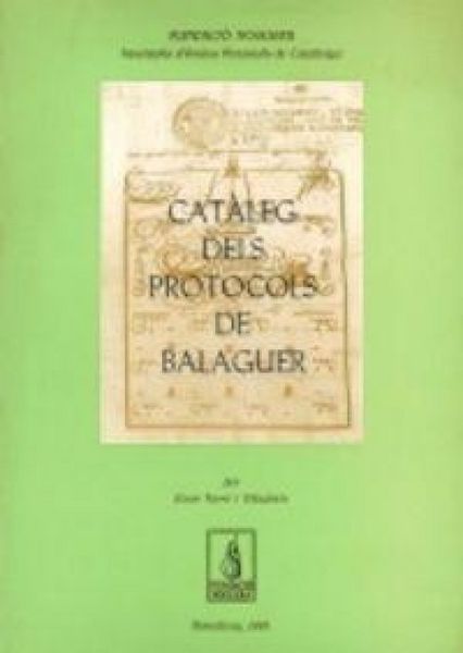 Produktbild: Cat&agrave;leg dels protocols de Balaguer