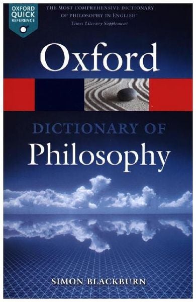 Produktbild: The Oxford Dictionary of Philosophy