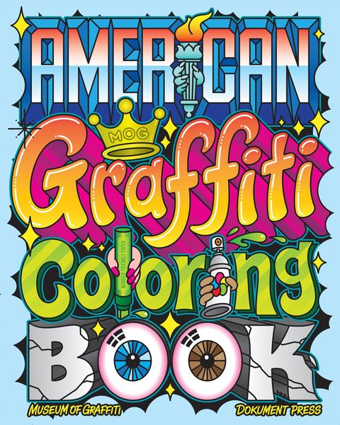 Produktbild: American Graffiti Coloring Book