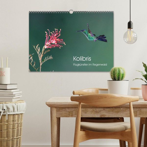 Produktbild: Kolibris - Flugk&uuml;nstler im Regenwald (Wandkalender 2026 DIN A3 quer), CALVENDO Monatskalender