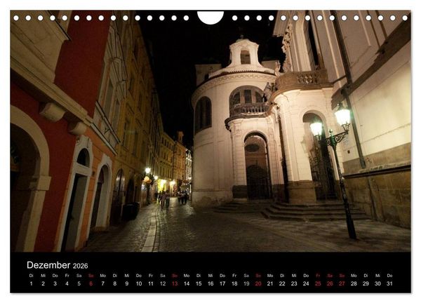 Produktbild: Prager Ansichten (Wandkalender 2026 DIN A4 quer), CALVENDO Monatskalender