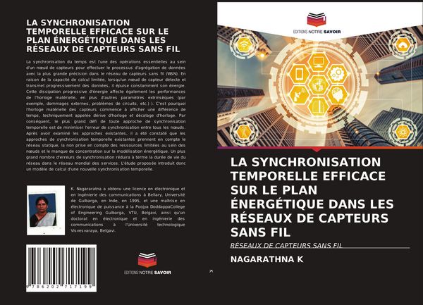 Produktbild: LA SYNCHRONISATION TEMPORELLE EFFICACE SUR LE PLAN &Eacute;NERG&Eacute;TIQUE DANS LES R&Eacute;SEAUX DE CAPTEURS SANS FIL