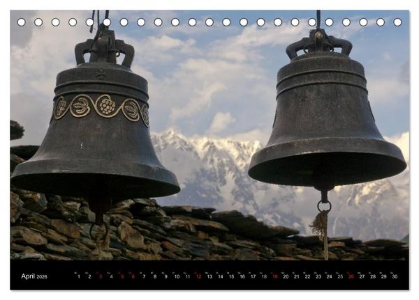 Produktbild: Impressionen aus Georgien (Tischkalender 2026 DIN A5 quer), CALVENDO Monatskalender