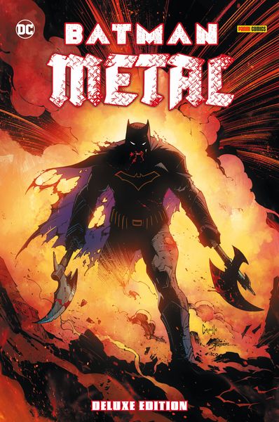 Batman Metal - Komplettausgabe (Deluxe Edition), Gebundene Ausgabe von Scott Snyder , Greg Capullo , Jim Lee , John Romita Jr. , Andy Hubert, Panini,