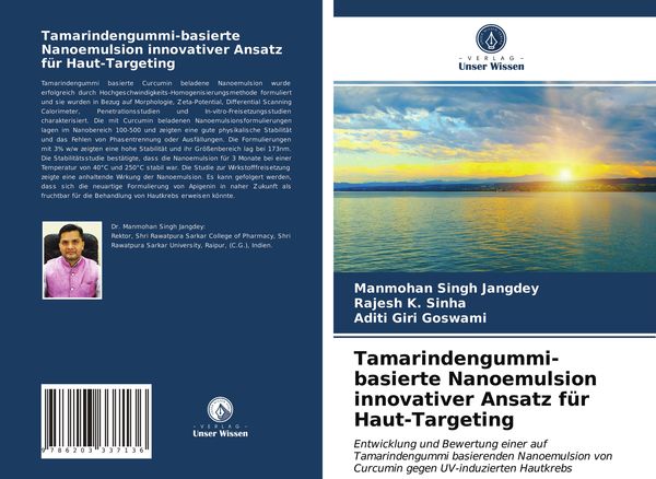 Tamarindengummi-basierte Nanoemulsion innovativer Ansatz für Haut-Targeting