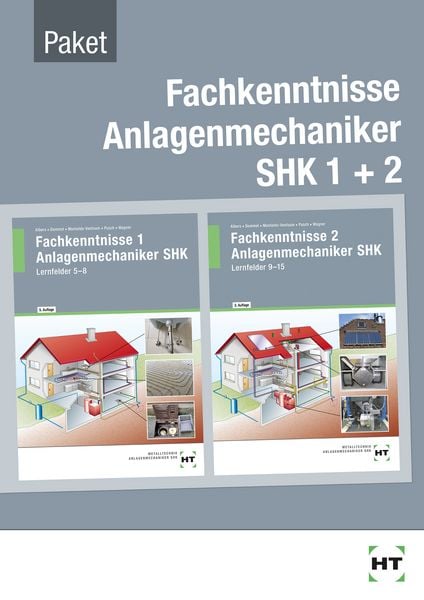 Produktbild: Paketangebot Fachkenntnisse Anlagenmechaniker SHK 1 + 2