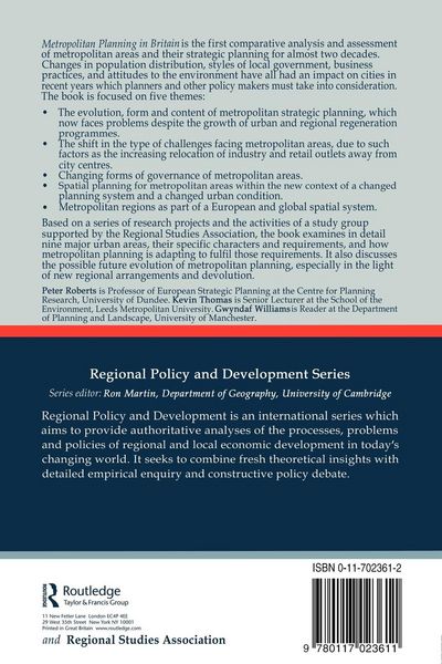 Produktbild: Metropolitan Planning in Britain
