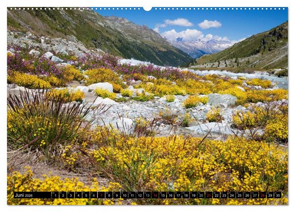 Produktbild: Schweizer Alpen. Natur und Landschaften (hochwertiger Premium Wandkalender 2026 DIN A2 quer), Kunstdruck in Hochglanz