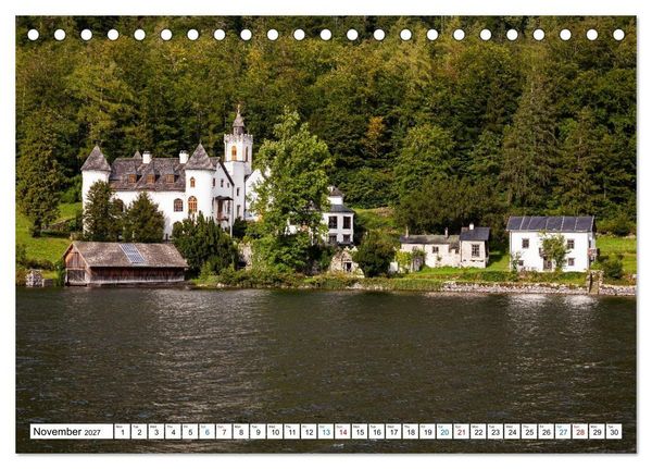 Produktbild: The Magic of Hallstatt (Desk Calendar 2027 DIN A5 landscape), CALVENDO 12 Month DeskCalendar