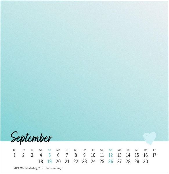 Produktbild: Kreativkalender zum Aufstellen Mit Liebe gemacht 2027