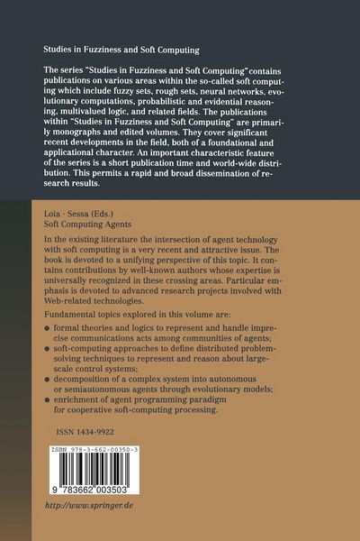 Produktbild: Soft Computing Agents