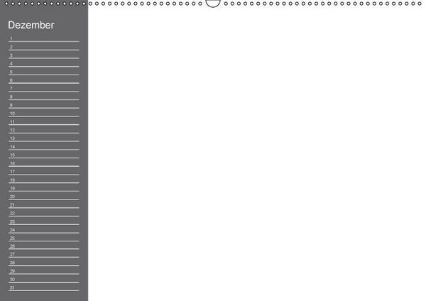 Produktbild: Bastelkalender mit Planerfunktion / F&uuml;r Schwarz - Wei&szlig; - Seher (Wandkalender immerw&auml;hrend DIN A2 quer)