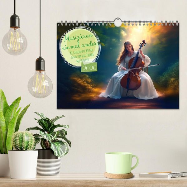 Produktbild: Musizieren einmal anders (Wandkalender 2026 DIN A4 quer), CALVENDO Monatskalender