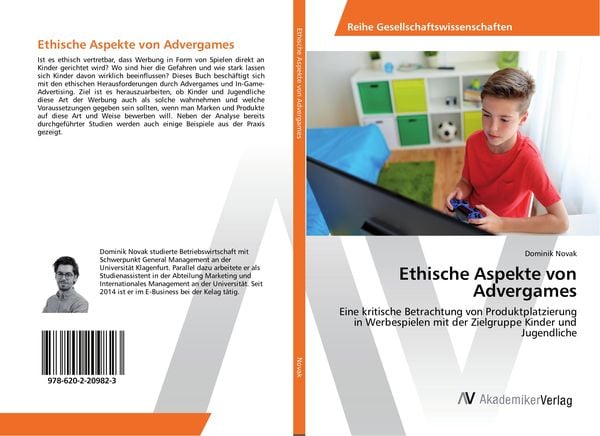 Produktbild: Ethische Aspekte von Advergames