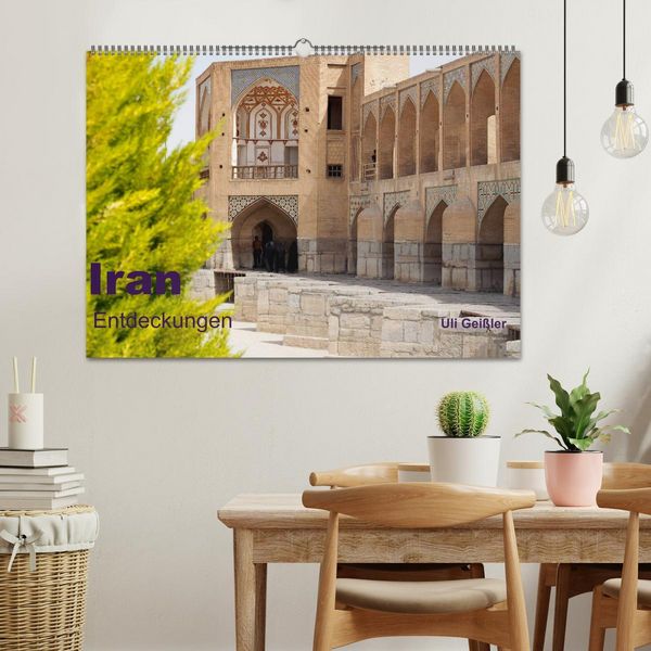 Produktbild: Iran - Entdeckungen (Wandkalender 2026 DIN A2 quer), CALVENDO Monatskalender