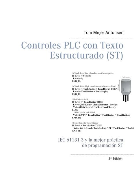 Produktbild: Controles PLC con Texto Estructurado (ST)