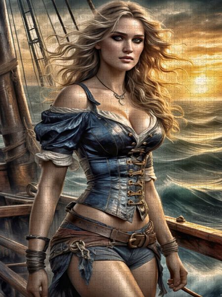 Produktbild: CALVENDO Puzzle Bridget ist abgekl&auml;rt und nicht leicht aus der Ruhe zu bringen. | 1000 Teile Lege-Gr&ouml;&szlig;e 64x48cm Foto-Puzzle f&uuml;r gl&uuml;ckliche Stunden