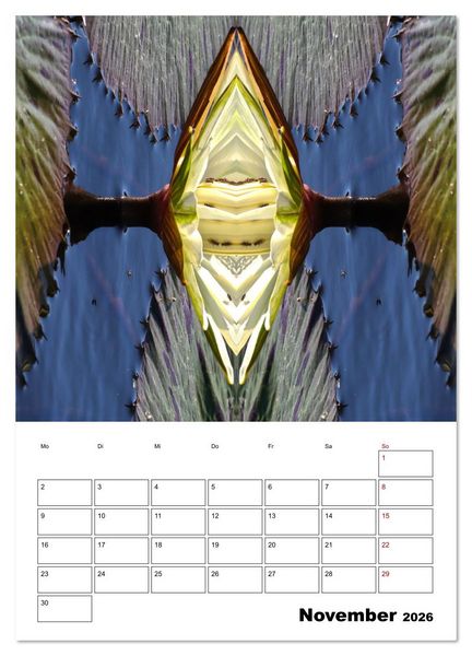 Produktbild: Fotokunst und Natur 2026 (Wandkalender 2026 DIN A4 hoch), CALVENDO Monatskalender
