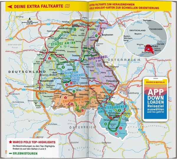 Produktbild: MARCO POLO Reisef&uuml;hrer Chiemgau, Berchtesgadener Land