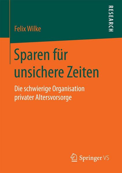 Produktbild: Sparen f&uuml;r unsichere Zeiten